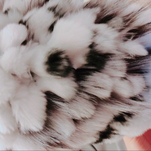 Real Rabbit fur hat - Picture 3 of 4